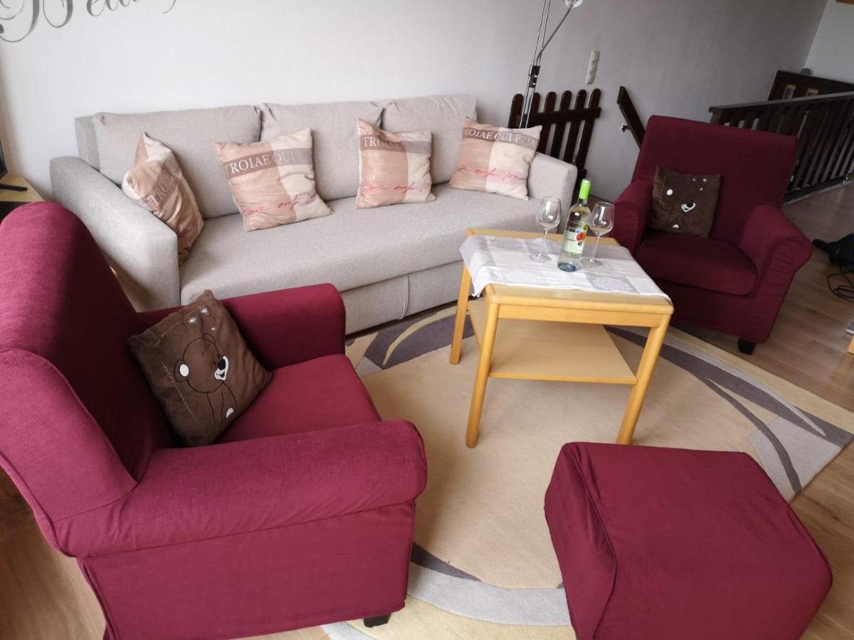 2 Raum Ferienwohnung Sonnenschein ซังคท์แองเกลอมาร์ ภายนอก รูปภาพ